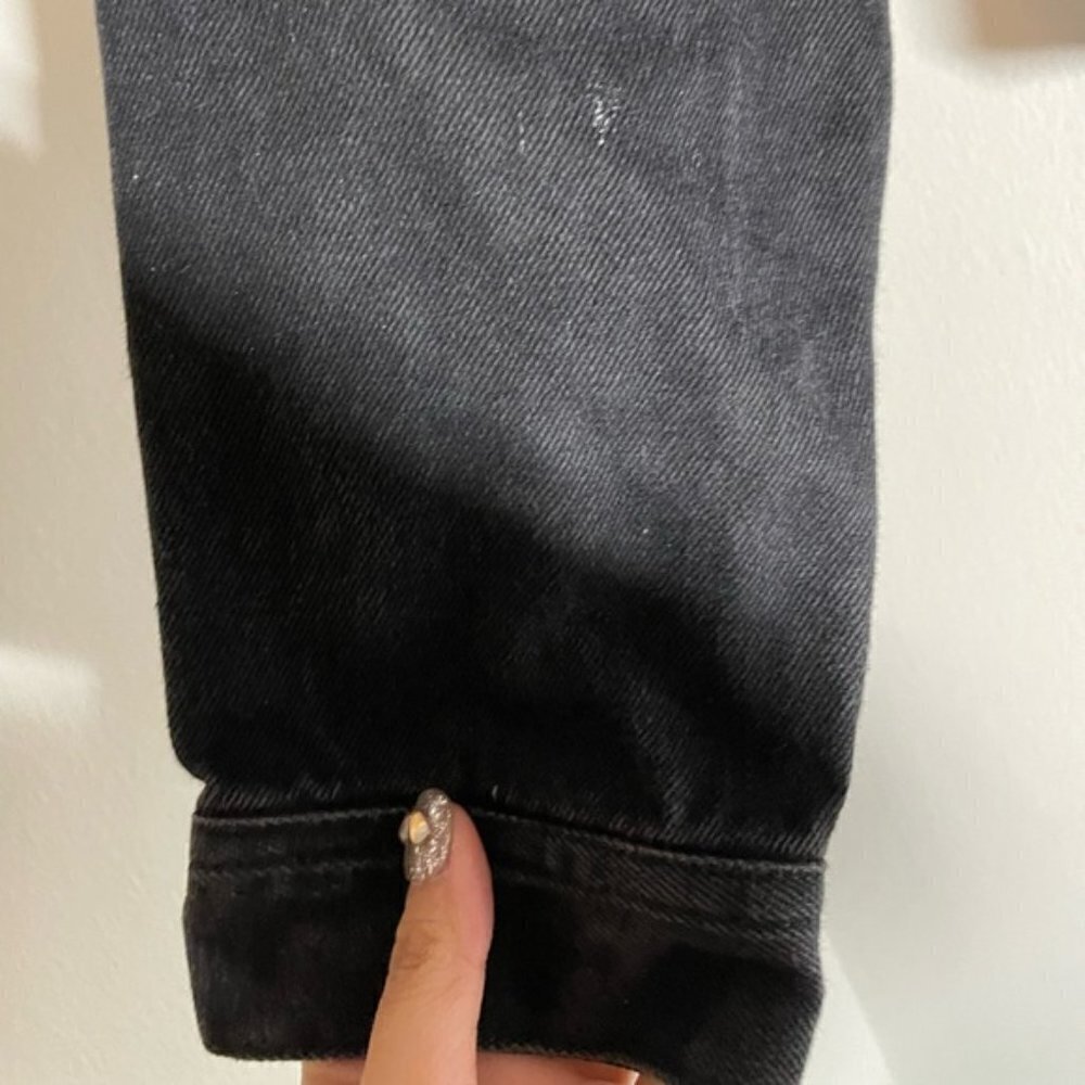 Dolce & Gabbana ITTIERRE SPA Black Denim Jacket size S - Picture 6 of 8